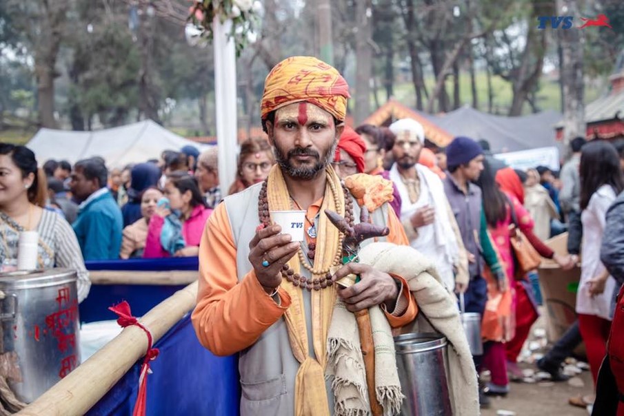 Food distribution at Pashupati for Maha Shivaratri 
