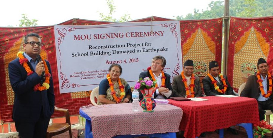 Suntakhan Secondary School Building Reconstruction Project at Sankhu 